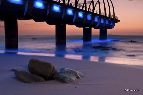 Umhlanga Pier sunrise