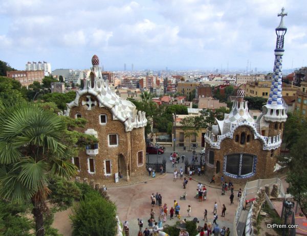Barcelona landmark - Park Guell