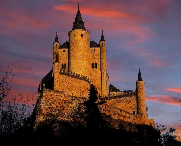 Alcazar castle of Segovia, Spain