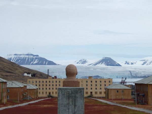 Pyramiden , Svalbard, Norway