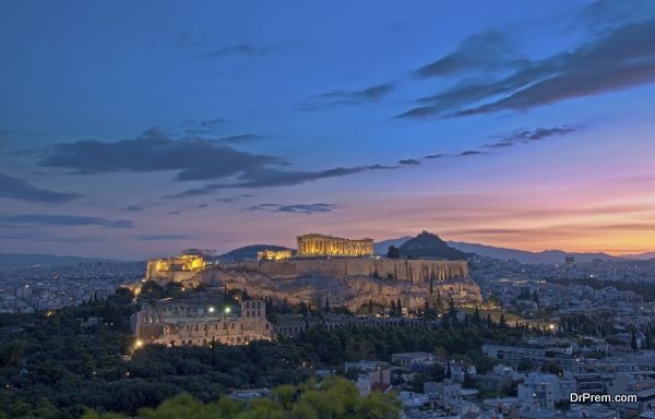 Athens Acropolis at dawn