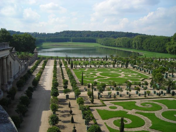 Gardens at the Versailles Palace, France