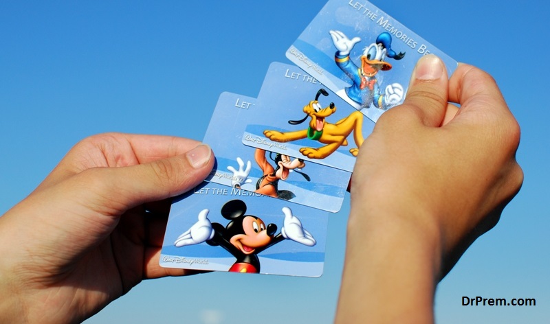 Walt Disney multiple entry passes